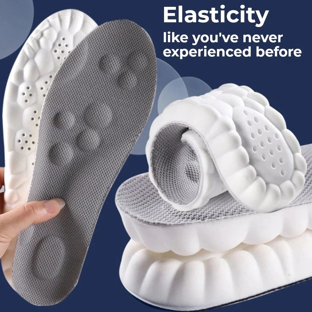 Insole with 4D cloud technology