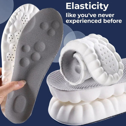 Insole with 4D cloud technology