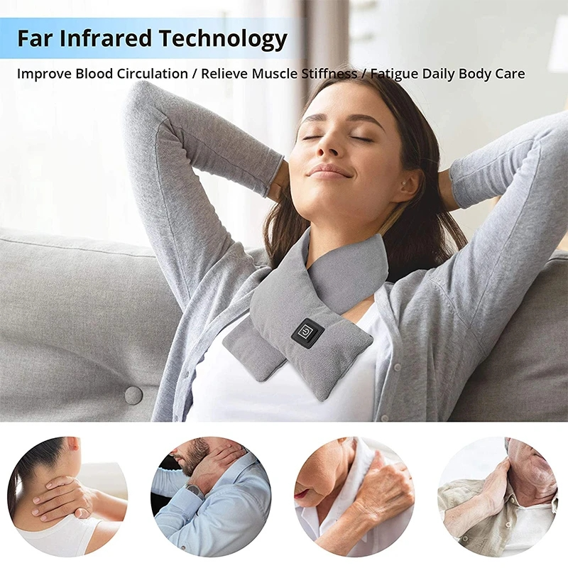 WinterScarf™ - Wireless Heated Scarf [Last Day Discount] 