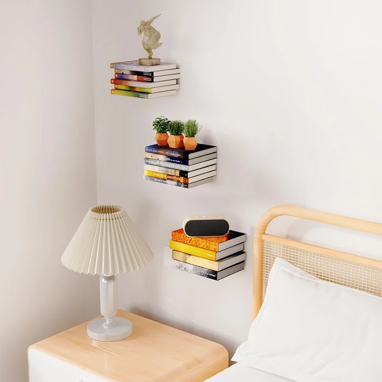 AirBooks - Invisible floating bookshelves 