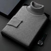 classic fit turtleneck sweater for men 