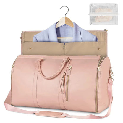 Foldable women's travel bag