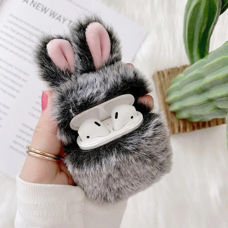 PolarPods™ - Cuddle your AirPods with cute plush ears! [Last day discount] 