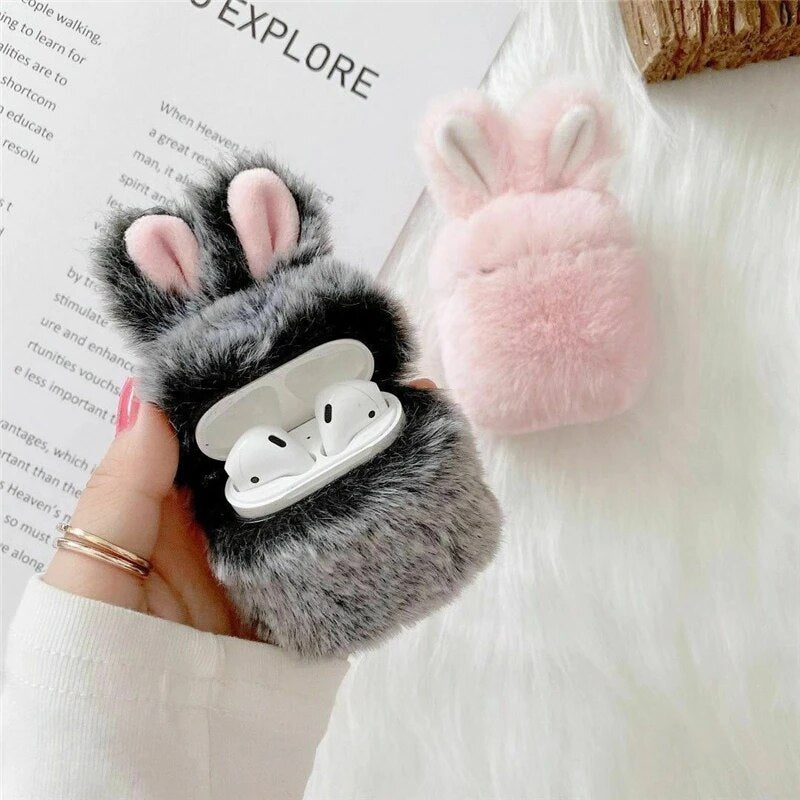 PolarPods™ - Cuddle your AirPods with cute plush ears! [Last day discount] 