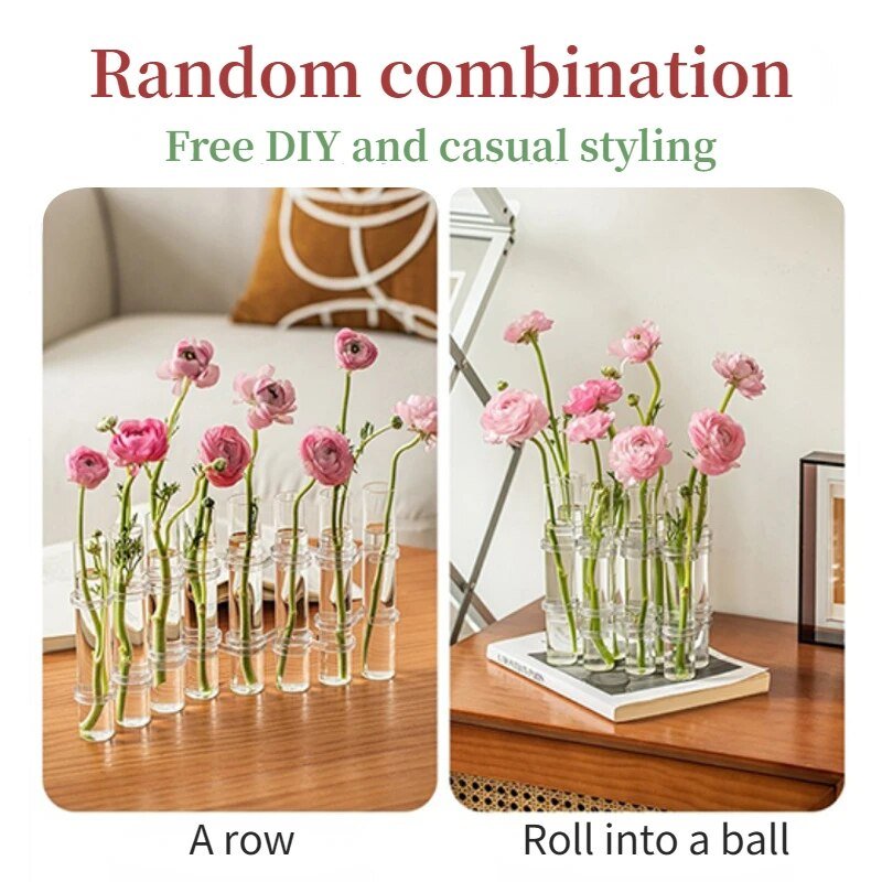 MultiVase™ - Foldable Tubular Flower Vase [Last Day Discount]