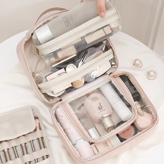 LuxeCase - Toiletry Cosmetic Bag