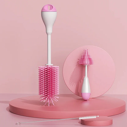 Multifunctional silicone brush