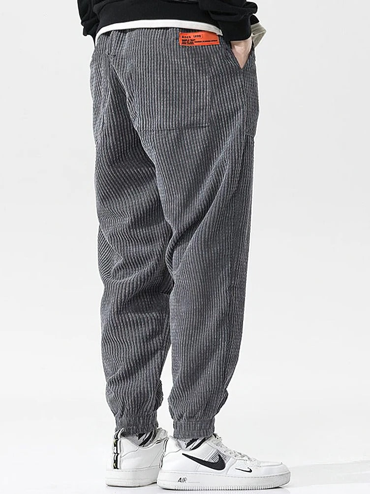 Lässige Cordhose Sweatpants