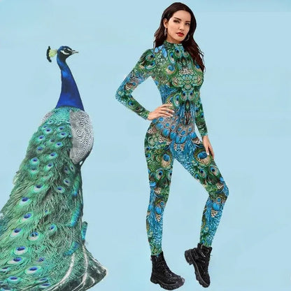 Female Pfau-costume