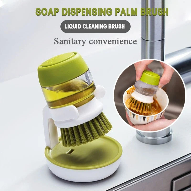 ScrubBrush™ - Soap Dispenser Hand Scrubber Brush [Last Day Discount]