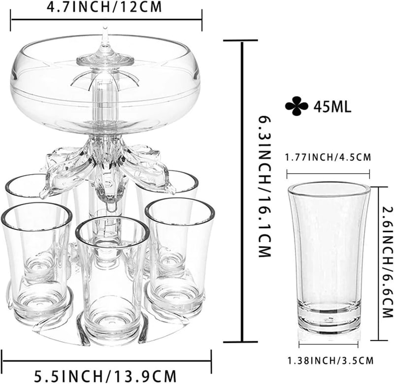 EasyDispenser™ - Wine Glass Set for Family Gatherings at the Bar [Last Day Discount]