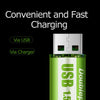 EcoBatt™ - Rechargeable USB Battery [Last Day Discount] 