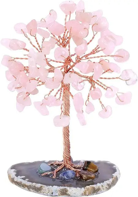 Mini crystal money tree