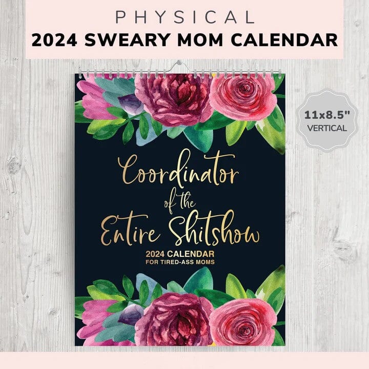 SwearCalendar™ – 2024 Calendar [Last Day Discount]