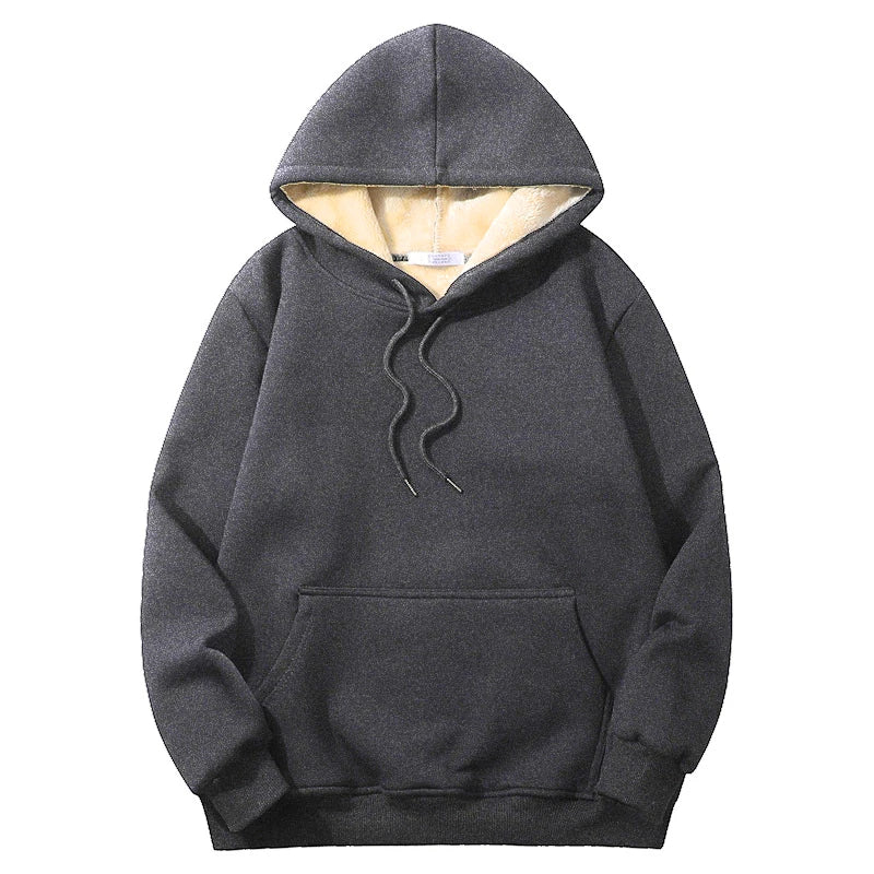 unisex lambskin winter hoodie