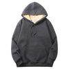 unisex lambskin winter hoodie