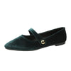 NEW COLLECTION | MayJane™ - Velvet Matte Pointed Toe Flats