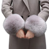 FluffyCuffs plush wrap gloves