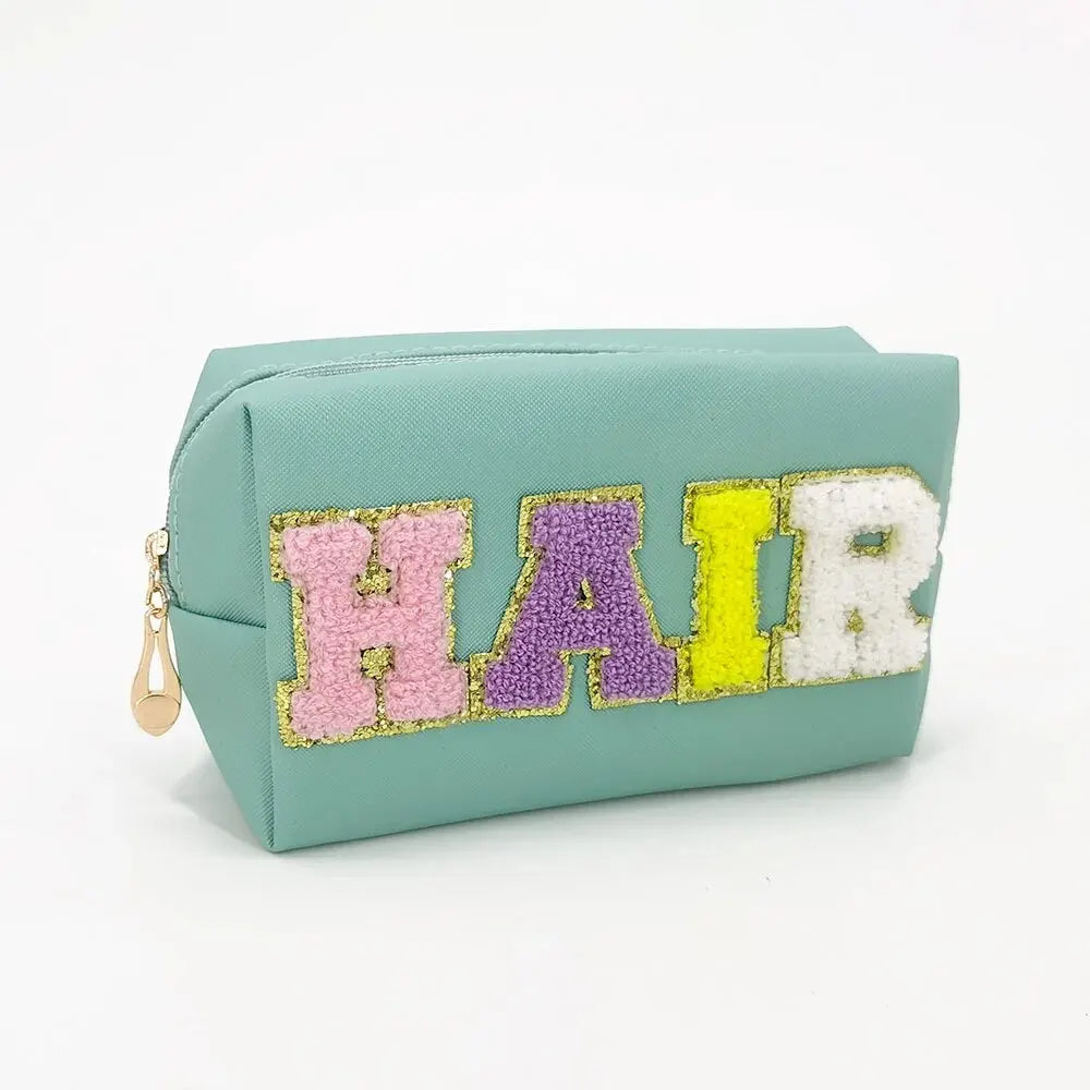 Chenille Letter Trendy Clutch