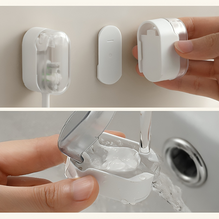 OralShield - Wall-mounted toothbrush holder 