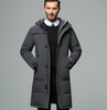 Rafael - Luxury Men's Winter Coat with Zipper Pockets 