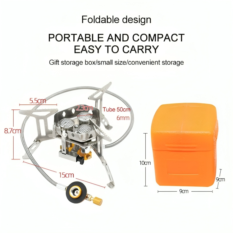 PortaStove - Windproof camping gas stove 