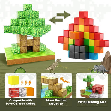 Magnetic learning blocks