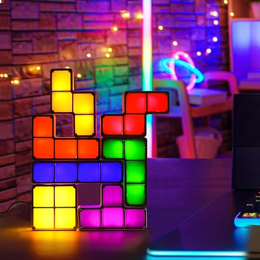 Mood Light Retro Tetris Lamp Light | 50% OFF