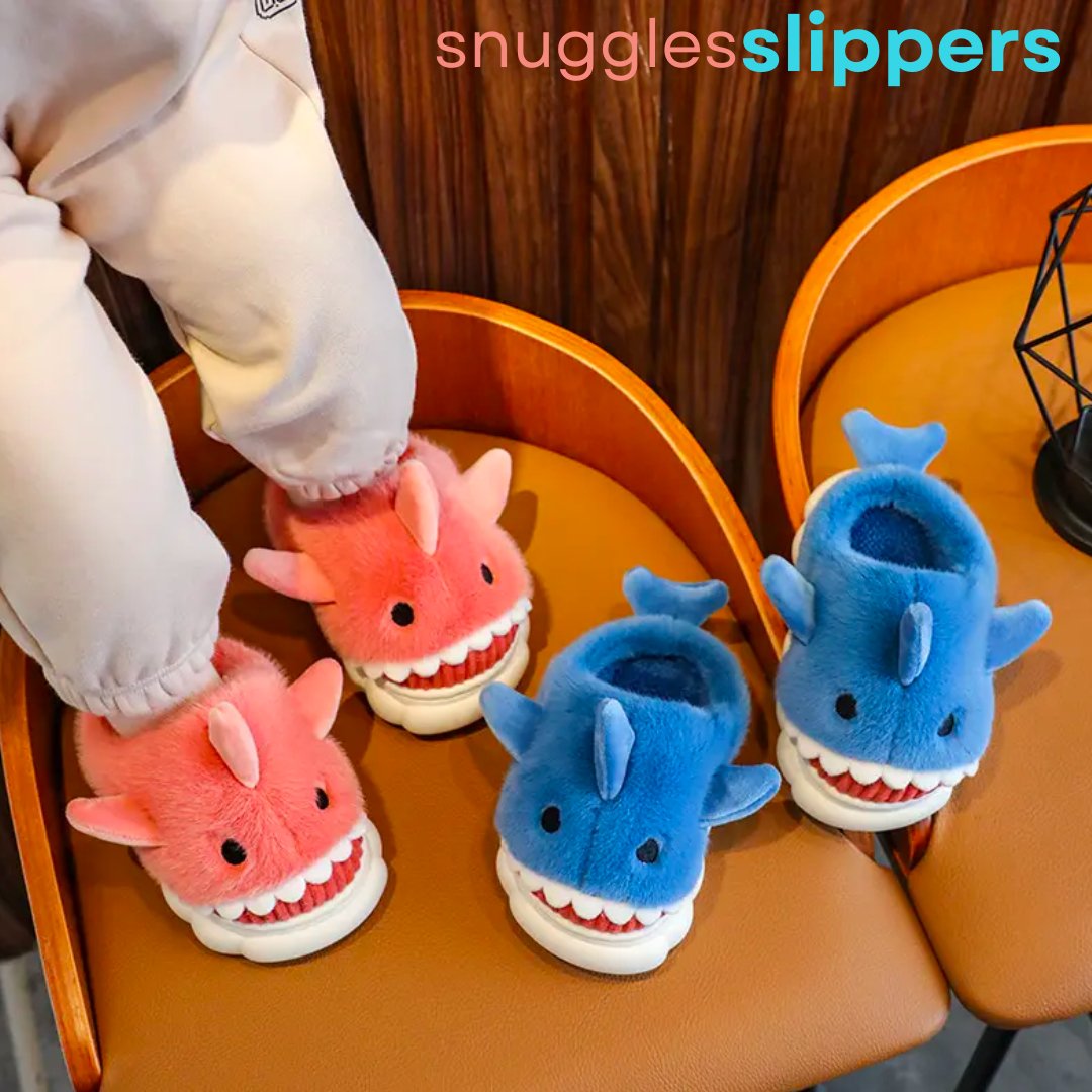 SnugglesSlippers™ - Shark Style High Top [Last Day Discount] 