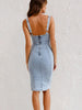 JARRA™ - DENIM DRESS WITH ADJUSTABLE STRAPS [Last Day Discount]