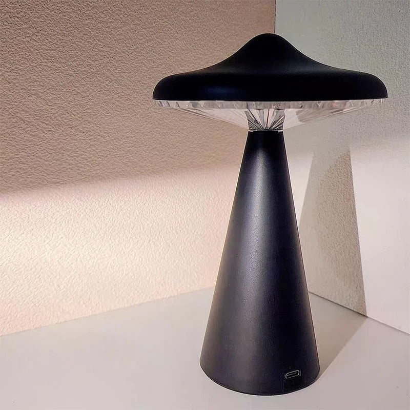 LED Mushroom Table Lamp - USB Dimmable Touch