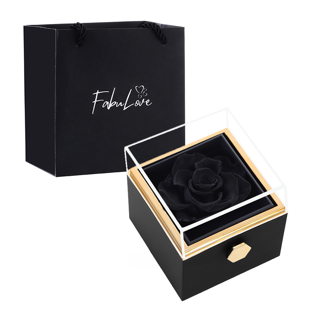 Rosaluxe | Rotating eternal roses gift box