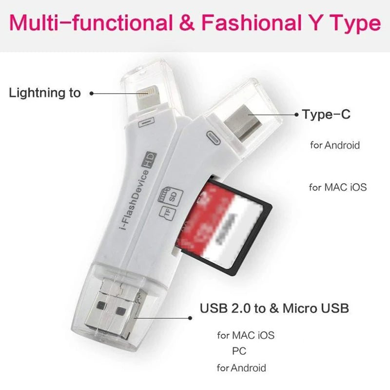 UniLink™ - 4 in 1 Flash Drive [Last Day Discount]