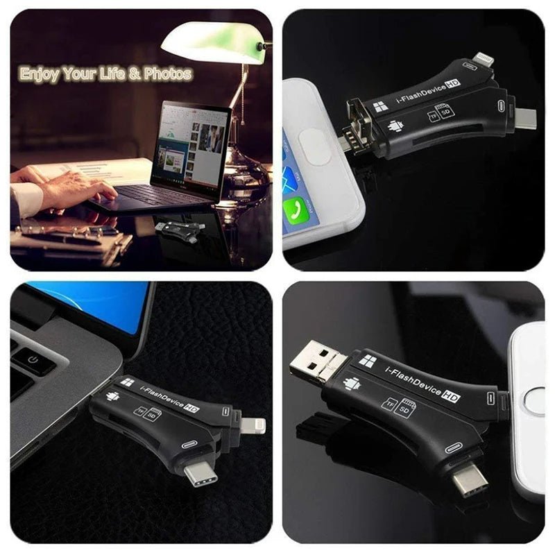 UniLink™ - 4 in 1 Flash Drive [Last Day Discount]