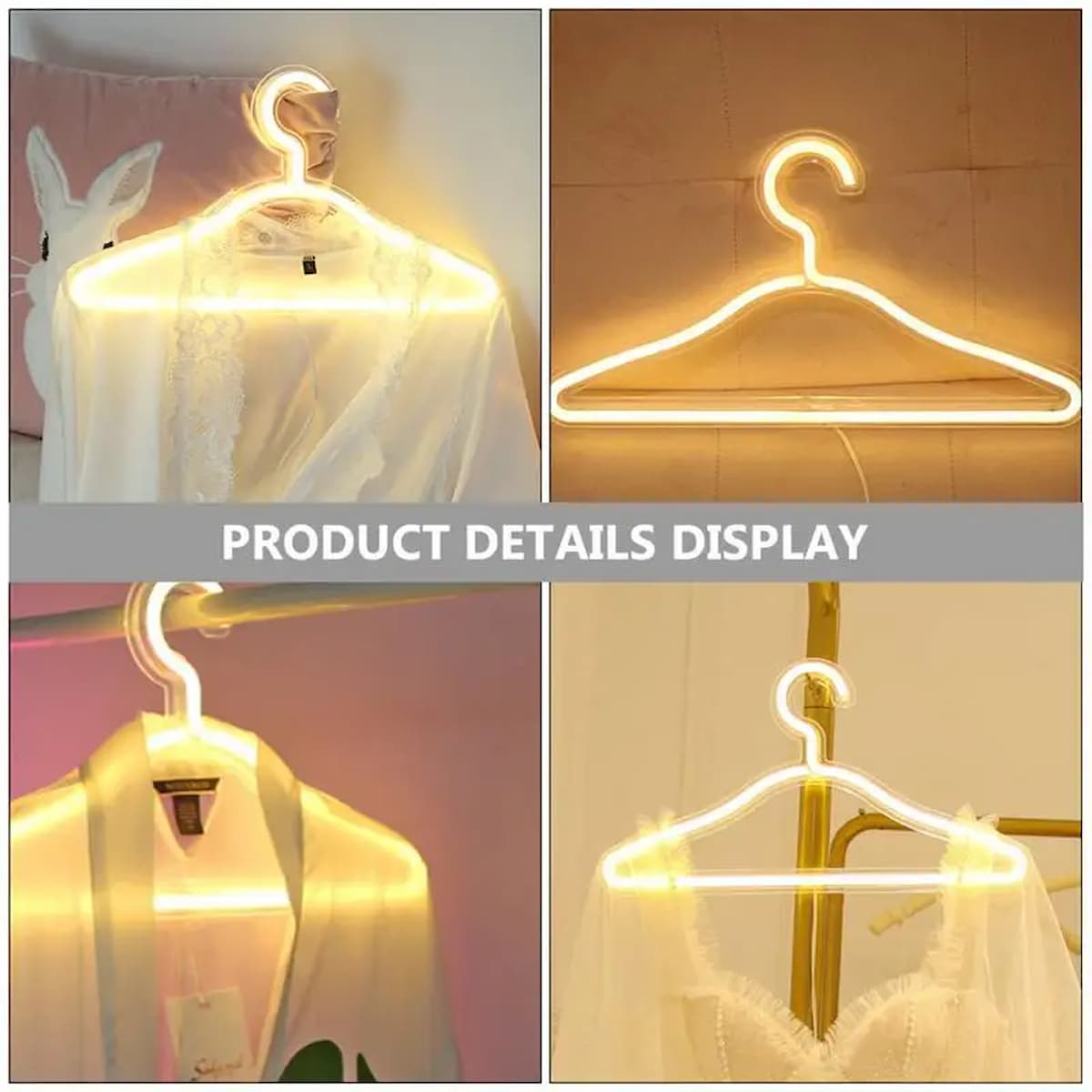 NeonHanger - The glowing clothes hanger!