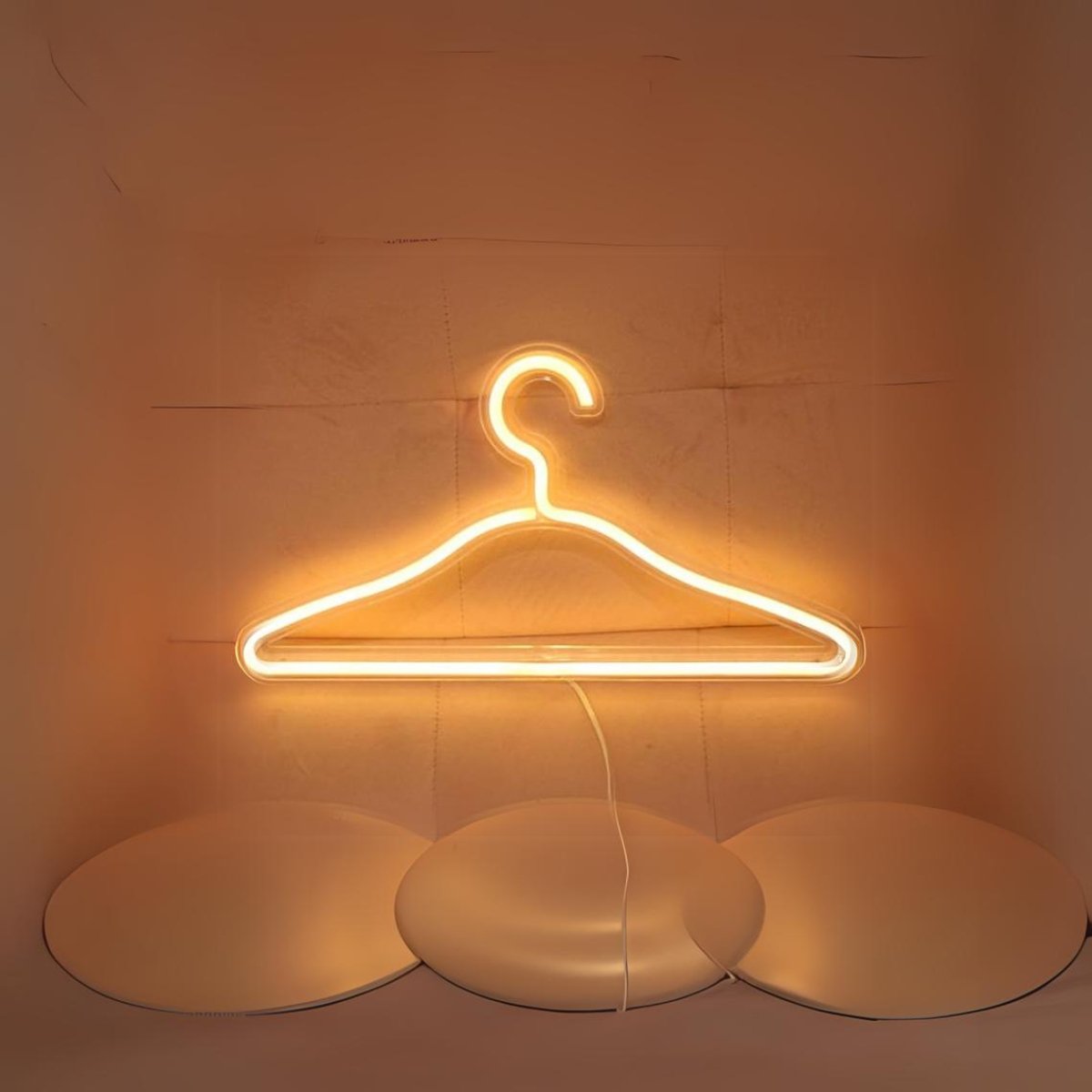 NeonHanger - The glowing clothes hanger!