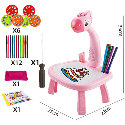 Children's sign projector table