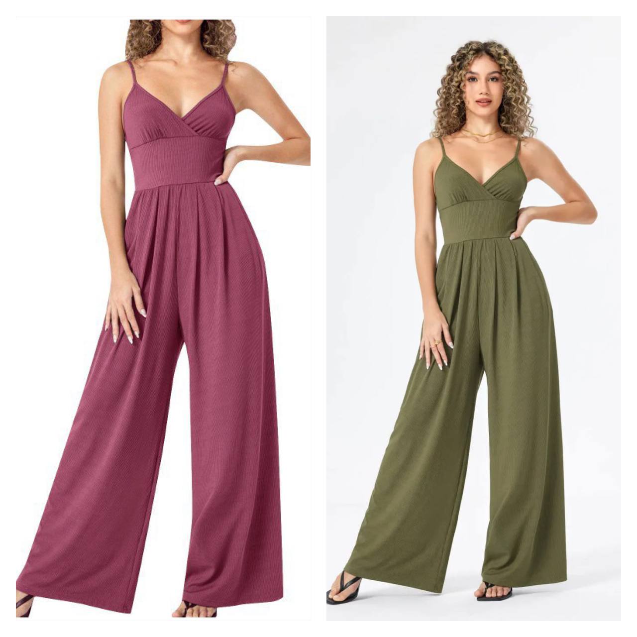 Ella™ - Wide Leg Jumpsuit with Pockets [Last Day Discount]