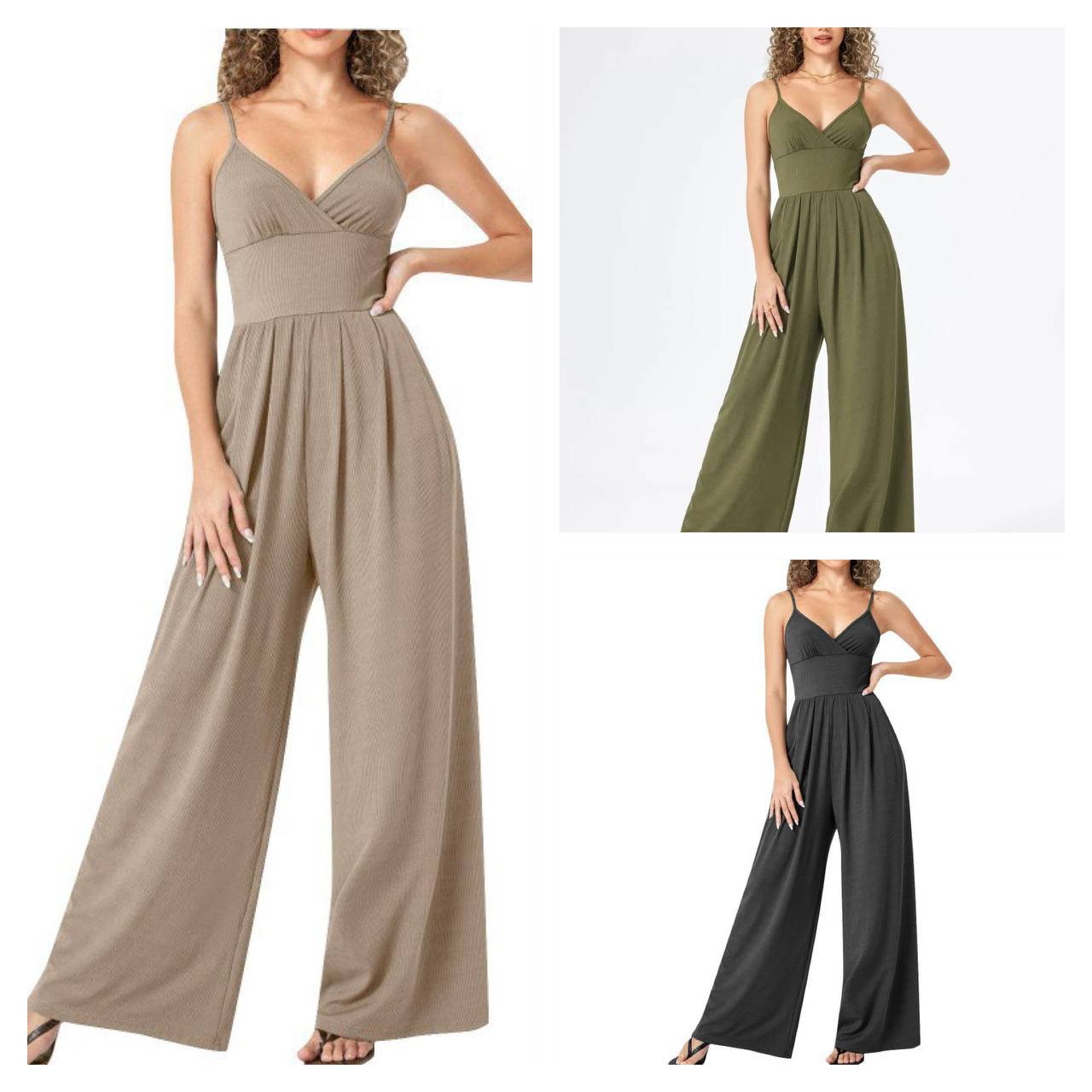 Ella™ - Wide Leg Jumpsuit with Pockets [Last Day Discount]