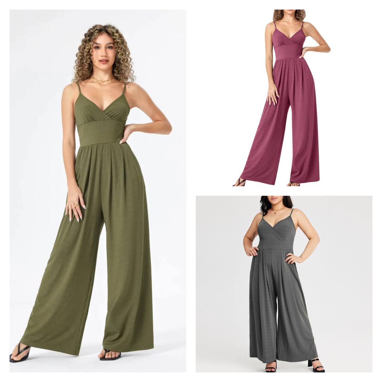 Ella™ - Wide Leg Jumpsuit with Pockets [Last Day Discount]