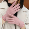 Furry Warm Cashmere Full Finger Touchscreen Gloves