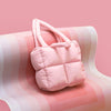 Quilted Puffy Padded Tote Purse