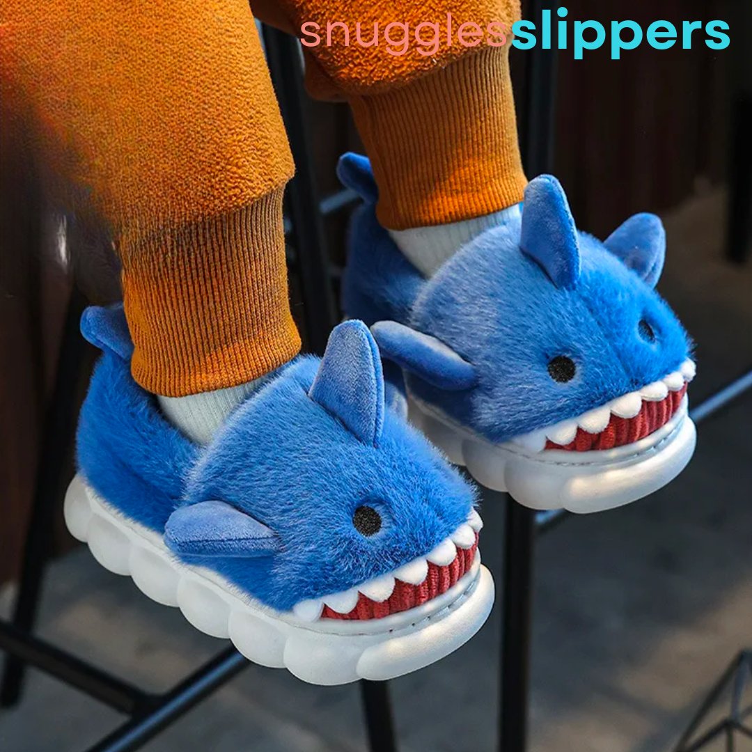 SnugglesSlippers™ - Shark Style High Top [Last Day Discount] 