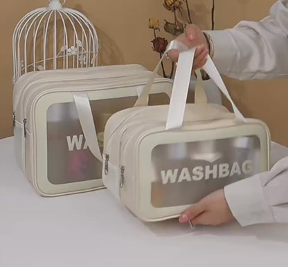 Waterproof transparent cultural bag