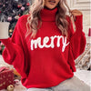 MERRY™ - Festlicher Rollkragenpullover aus Strick