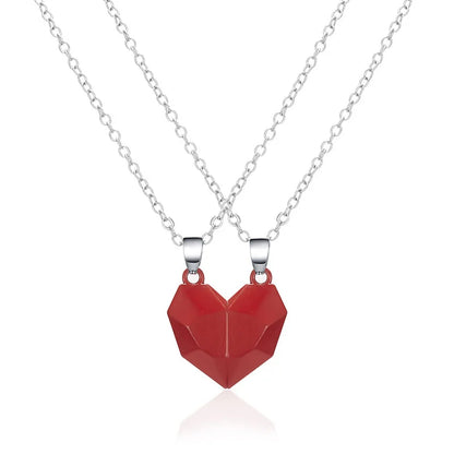 Magnetic heart necklace | For him and she