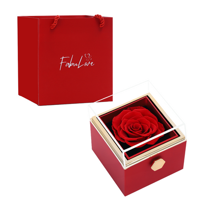 Rosaluxe | Rotating eternal roses gift box