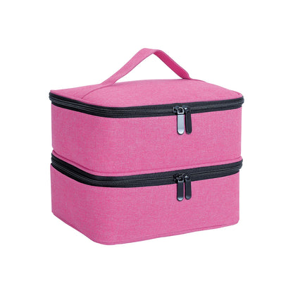 Cosmetics organizer carrier bag