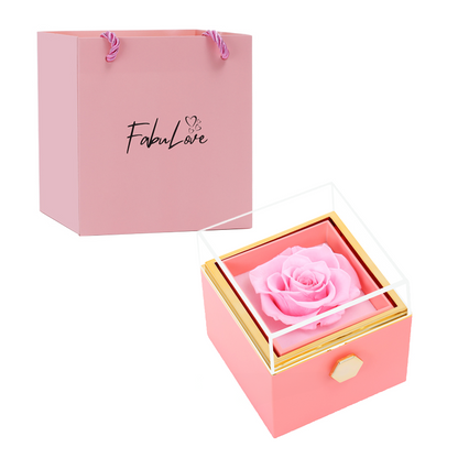 Rosaluxe | Rotating eternal roses gift box