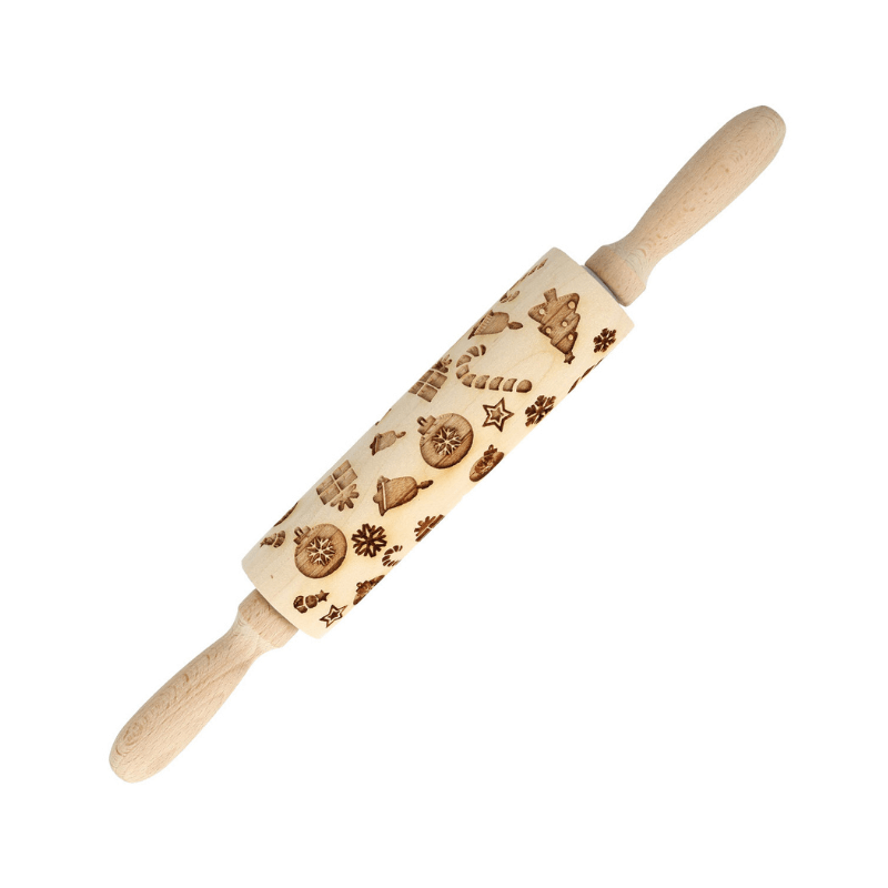 Christmas™ - Decorated Rolling Pin [Last Day Discount]